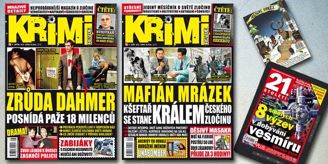 Předplatné časopisu Krimi revue + bonus