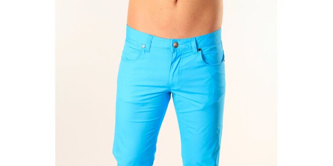 Pánské azurově modré kalhoty SixValves