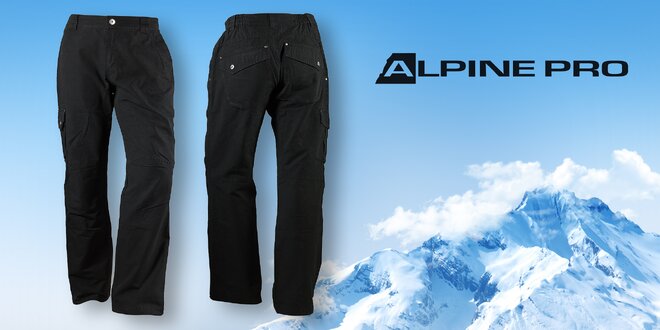 Pohodlné pánské outdoorové kalhoty Alpine Pro