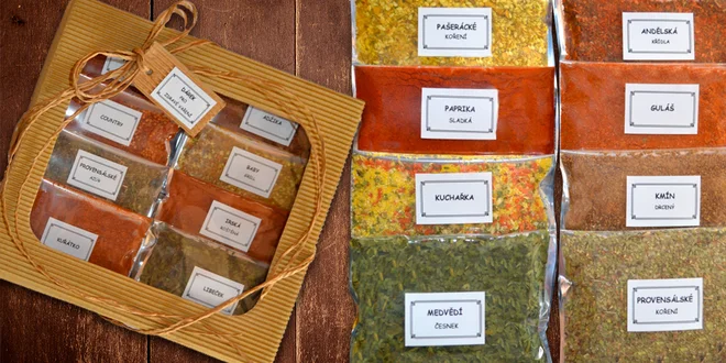 Dárkové sady koření pro každého milovníka vaření
