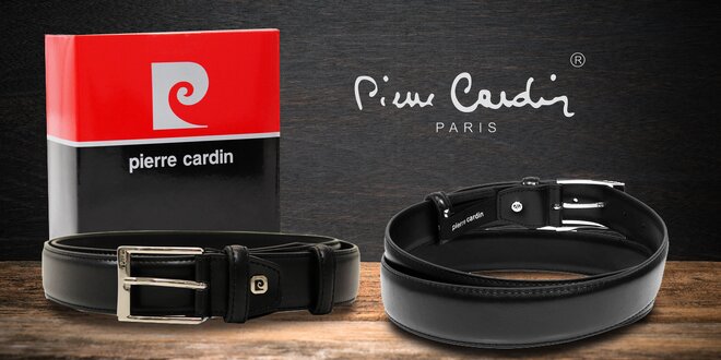 Pánské kožené opasky Pierre Cardin