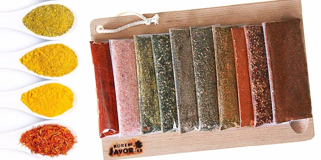 Prémiové koření bez glutamanu v dárkovém balení