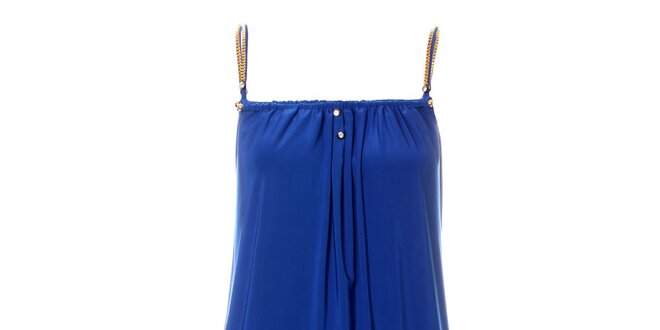 Dámské sytě modré šaty Via Bellucci