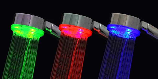 Barevná svítící LED sada pro Vaší koupelnu