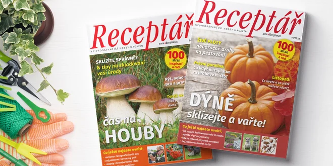 Roční předplatné hobby časopisu Receptář