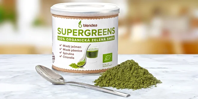 Směs čtyř bio superpotravin pro posílení zdraví