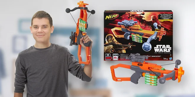 Dětská kuše NERF s teleskopickým zaměřovačem