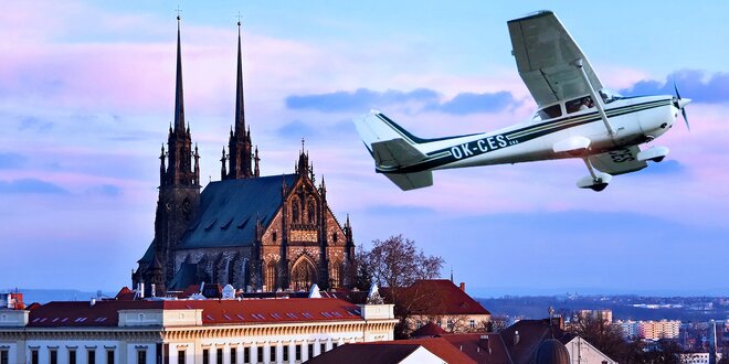 Staňte se pilotem a prolétněte se nad Brnem