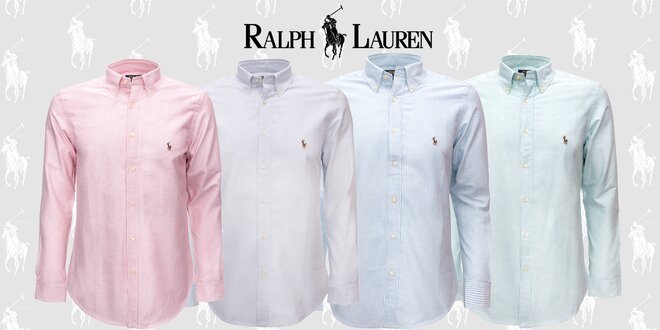 Elegantní pánské košile Ralph Lauren