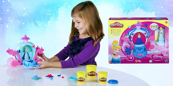 Popelčin kočár: Kreativní sada Play-Doh od Disney