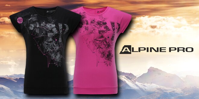 Dámská funkční trička Alpine Pro