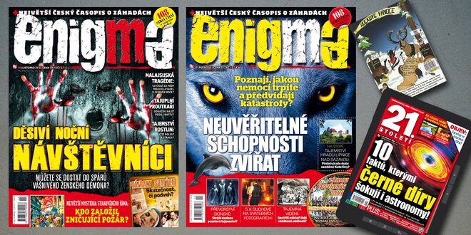 Předplatné časopisu ENIGMA s bonusy