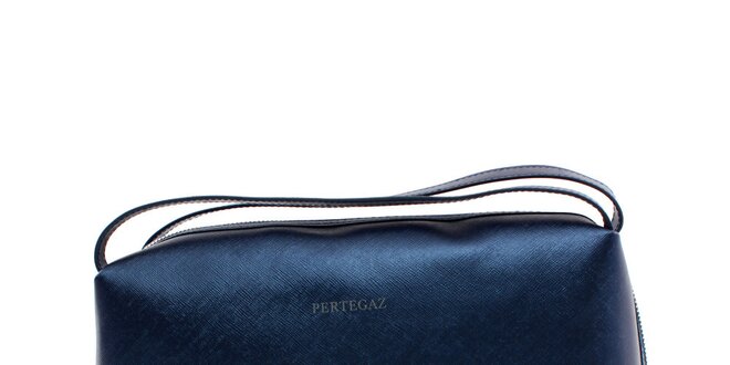 Dámská modrá metalická mini kabelka Pertegaz
