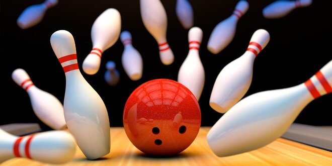 Až 2 kg uzených žeber s přílohou a bowling