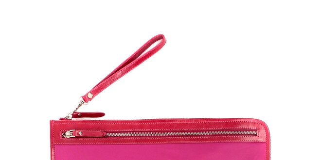Dámská růžová nylonová peněženka Pertegaz do kabelky