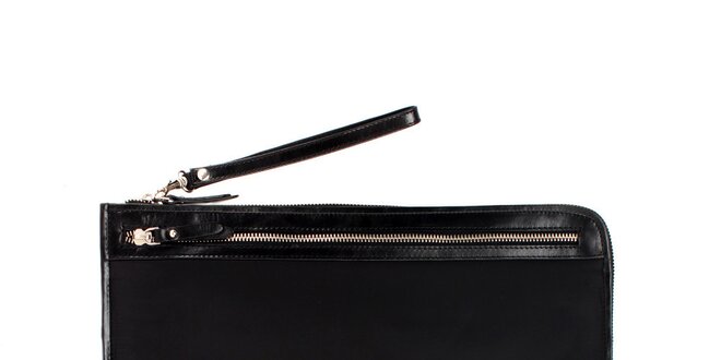 Dámská černá nylonová peněženka Pertegaz do kabelky