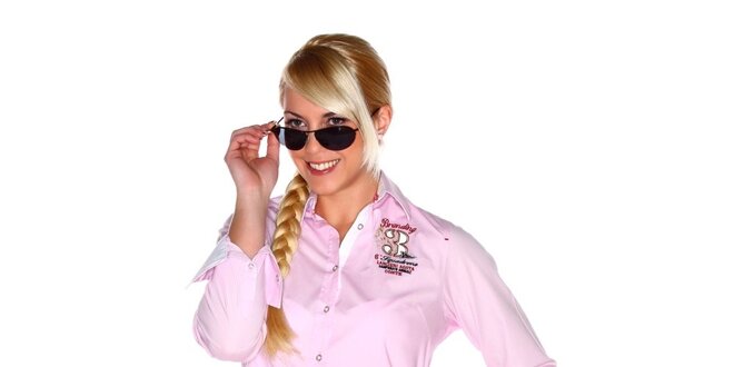 Dámská světle růžová košile M. Conte