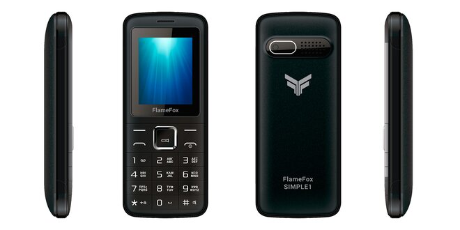 Tlačítkový mobil Flamefox SIMPLE 1