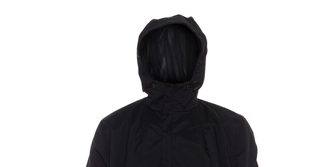Pánská černá nepromokavá bunda Rejoice s oblékáním přes hlavu