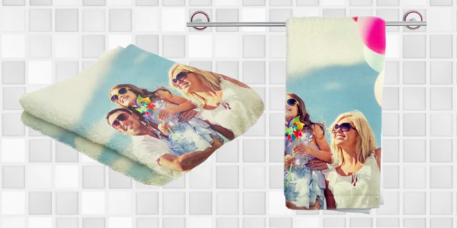 Osuška nebo ručník s vlastní fotografií