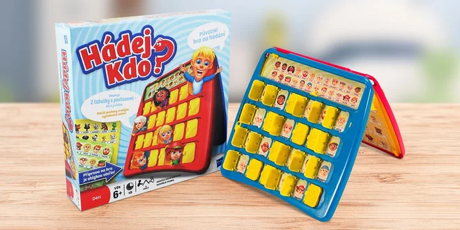 Společenská hra Hádej kdo? – pokládejte chytré otázky