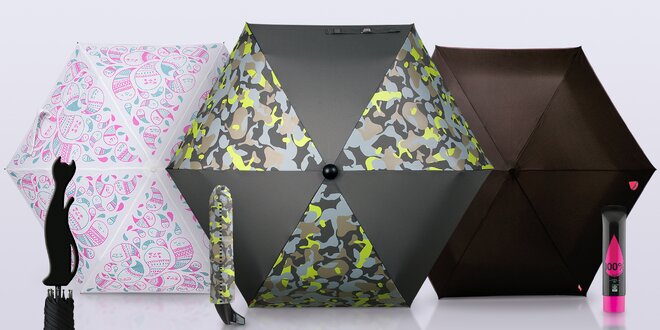 Do deště s grácií: Designové deštníky Desibrella navržené umělci z celého světa