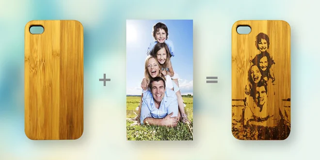 Originální dřevěné kryty na mobilní telefony