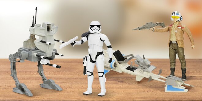 Hrdinské figurky z oficiální kolekce Star Wars