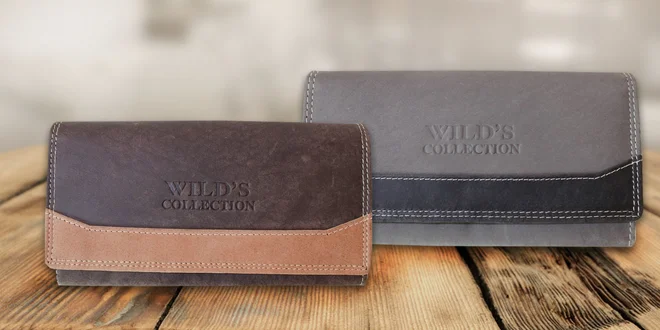 Dámská kožená peněženka Wild