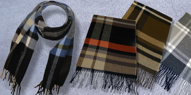 Elegantní pánské šály