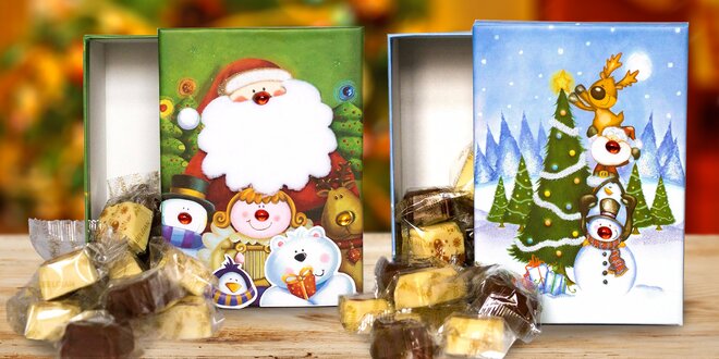 Čokoládové Vánoce: Pralinky Santa & sob