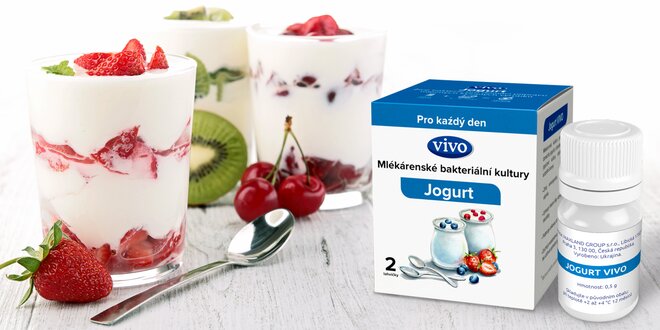 Mlékárenské kultury pro domácí výrobu jogurtů