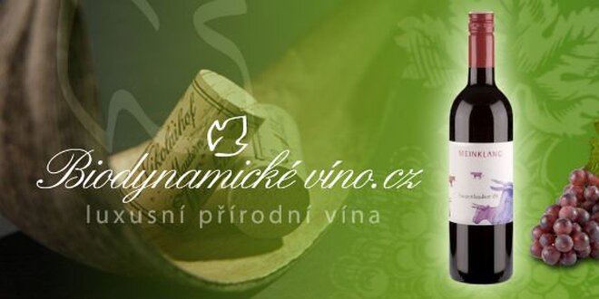 174 Kč za láhev biodynamického vína - Burgenlandské červené!