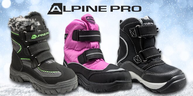 Dětská zimní obuv Alpine Pro