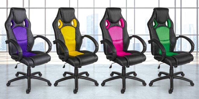 Otočné kancelářské židle MX Racer