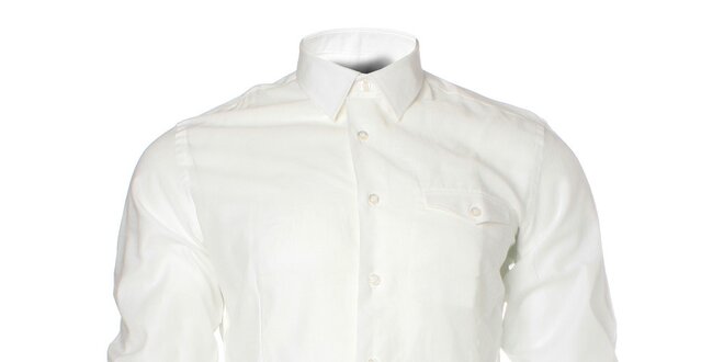 Pánská bílá košile Caramelo