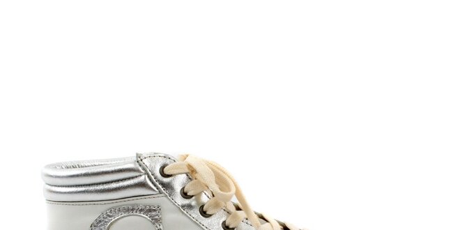 Pánské krémovo-béžové boty Caramelo