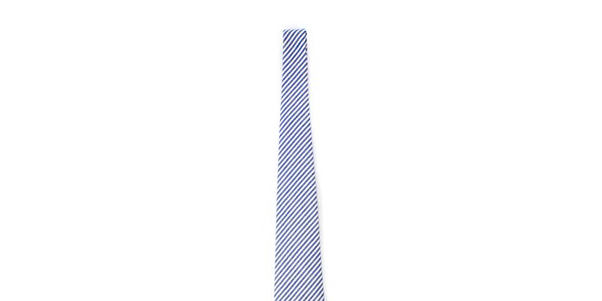 Pánská pruhovaná kravata Caramelo