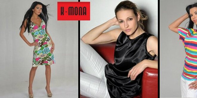 199 Kč za voucher na jakékoli dámské oblečení v K-Mona Zlín