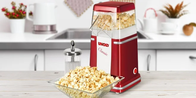 Popcornovač Unold: pohoštění na každou párty