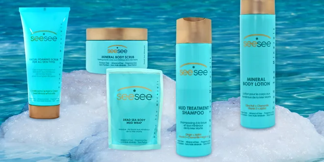 Přírodní kosmetika s minerály z Mrtvého moře