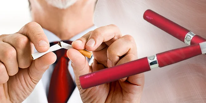 Dvě elektronické cigarety eGo-T včetně náplní