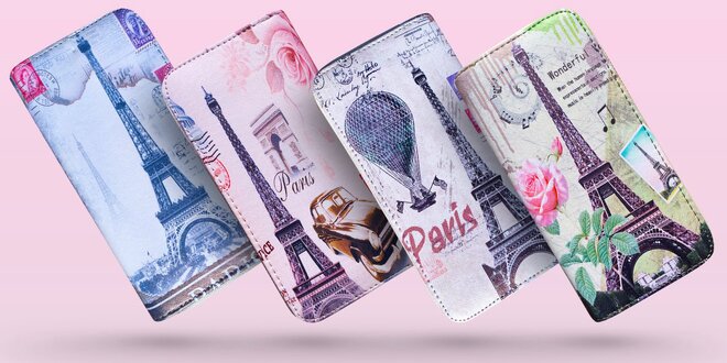 Dámské peněženky s motivem Eiffelovy věže