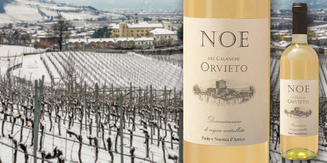 3 nebo 6 lahví NOE dei Calanchi: osvěžte se lehkým vínem z Umbrie