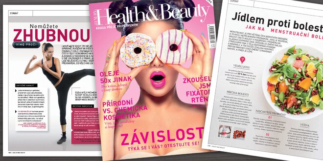 Roční předplatné časopisu Health&Beauty