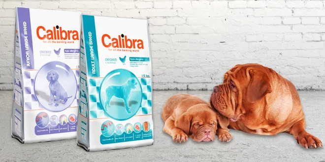 Granule Calibra pro velká plemena (15 kg)