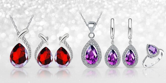 Set elegantních šperků pro různé příležitosti