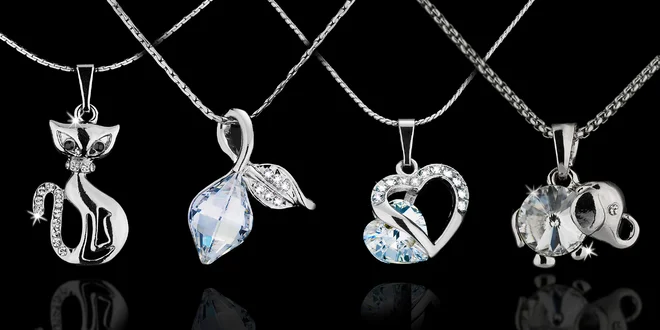 Dámské náhrdelníky s krystaly Swarovski Elements