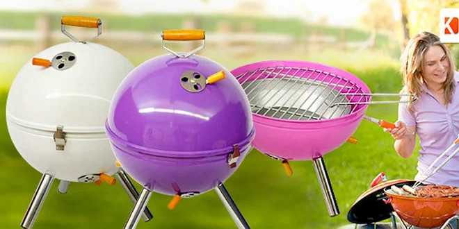 Zahradní BBQ grily v retro designu
