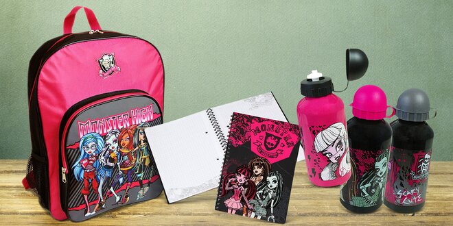 Školní výbava pro fanynky animáku Monster High